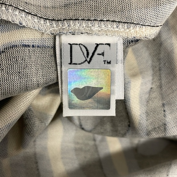 Diane Von Furstenberg DVF New Jeanne Two Wrap Dress Blue White Collared Size 2 - Picture 7 of 9